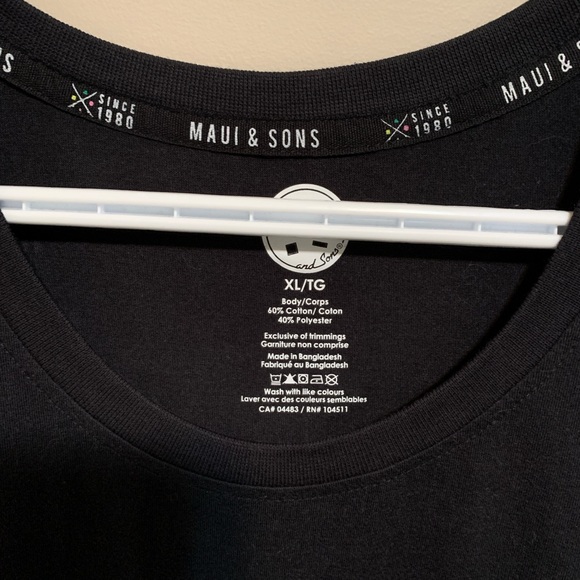 Maui & Sons tee, size XL - Picture 4 of 7